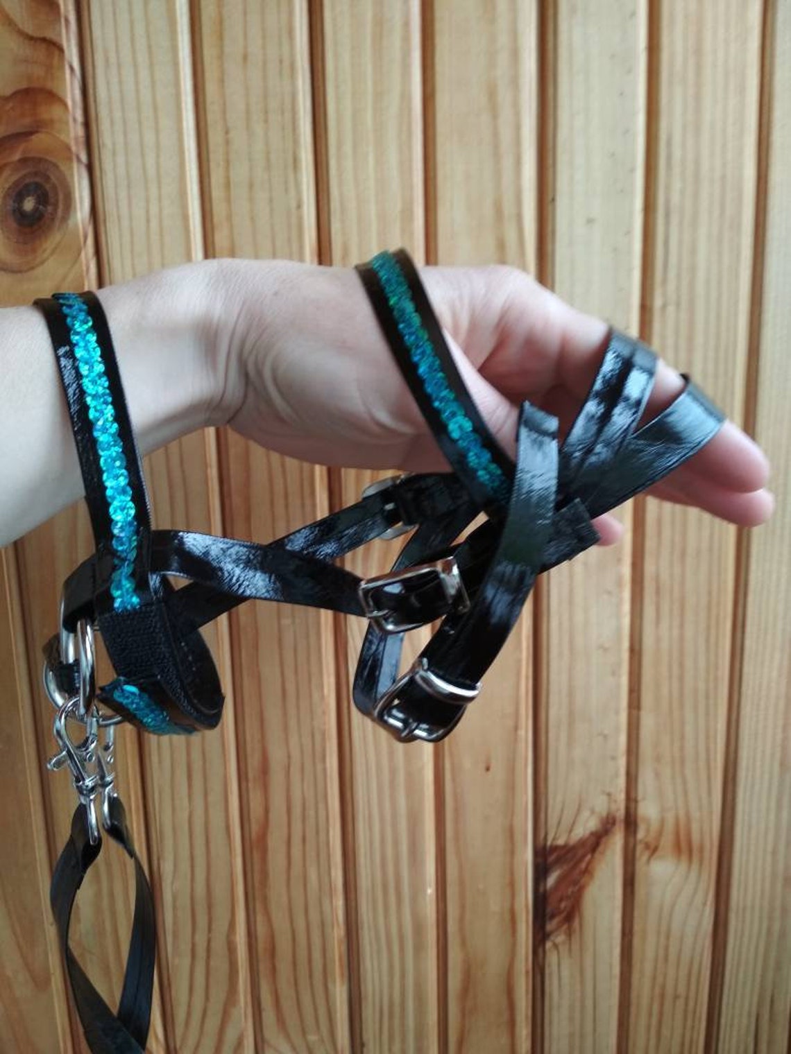 Hobby Horse bridle Hobbyhorse accessories Faux leather Etsy