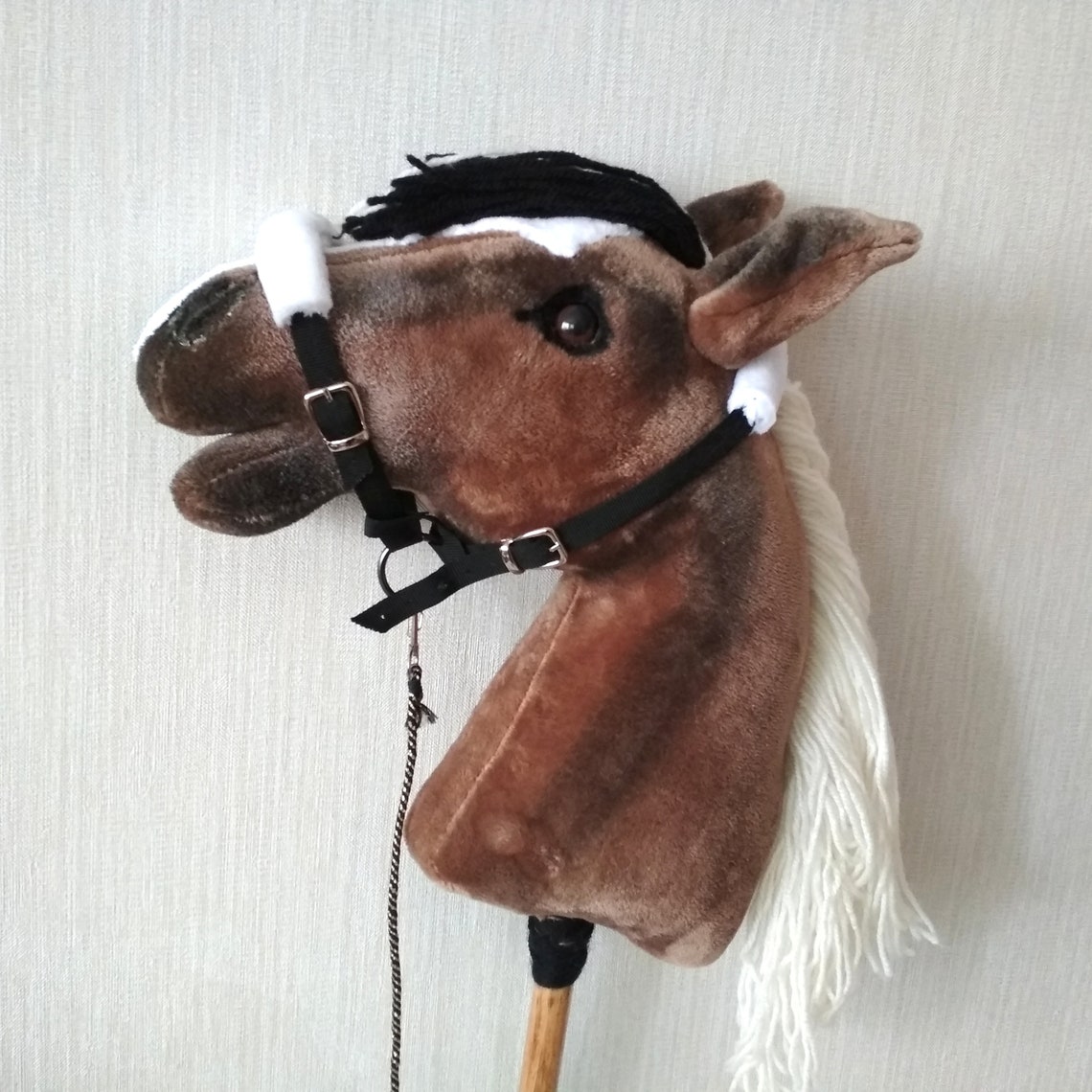 Black Halter for Hobby Horse Hobby Horse Tack Stick Horse Etsy UK
