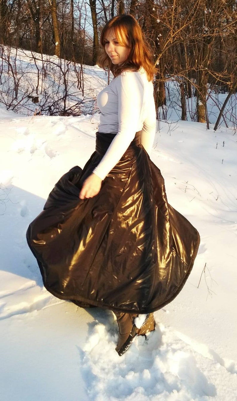 Insulated Riding Skirt Equestrian Clothes for Winter Etsy