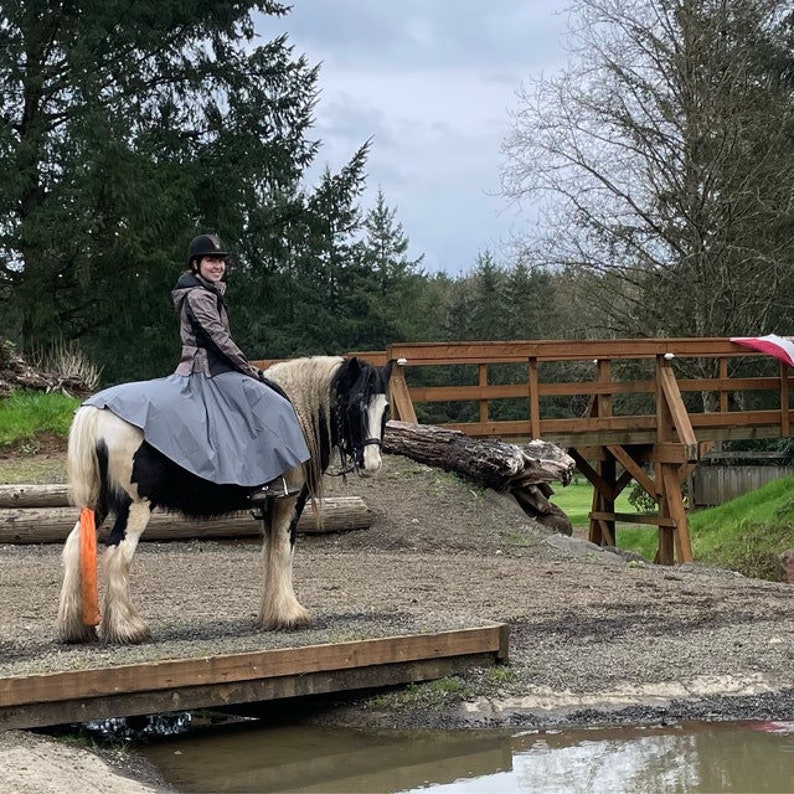 Waterproof Horse Riding Rain Skirt: Equestrian Gear image 9