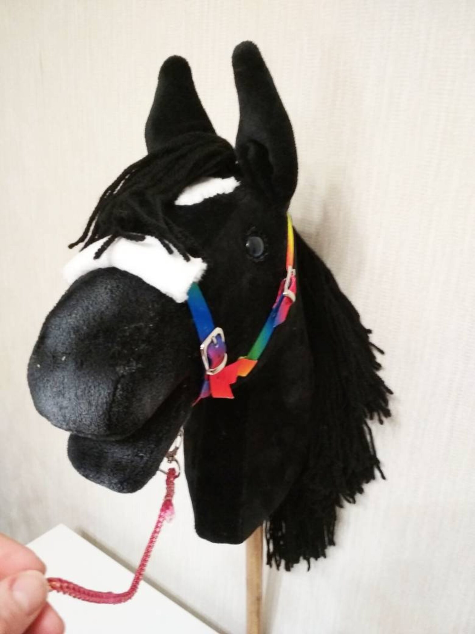 Hobby Horse Halter Rainbow Halter for Hobbyhorse Rainbow Etsy
