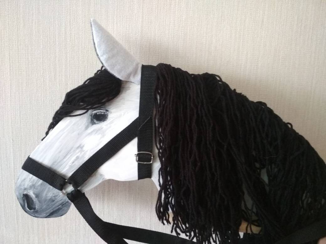 children's toy horse on a stick
