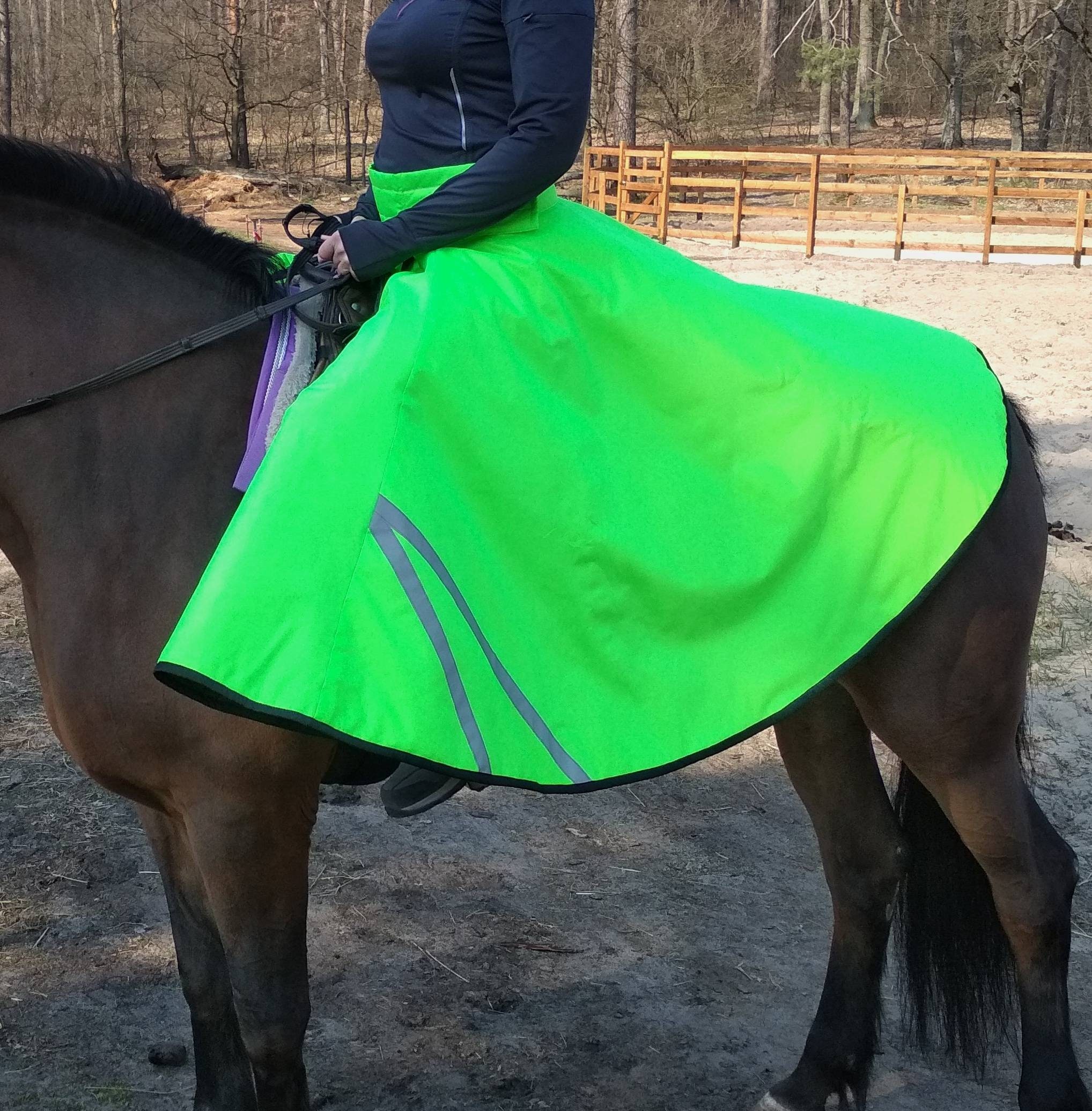 Horse Riding Safety Gear Riding Skirt for Women Equine Etsy