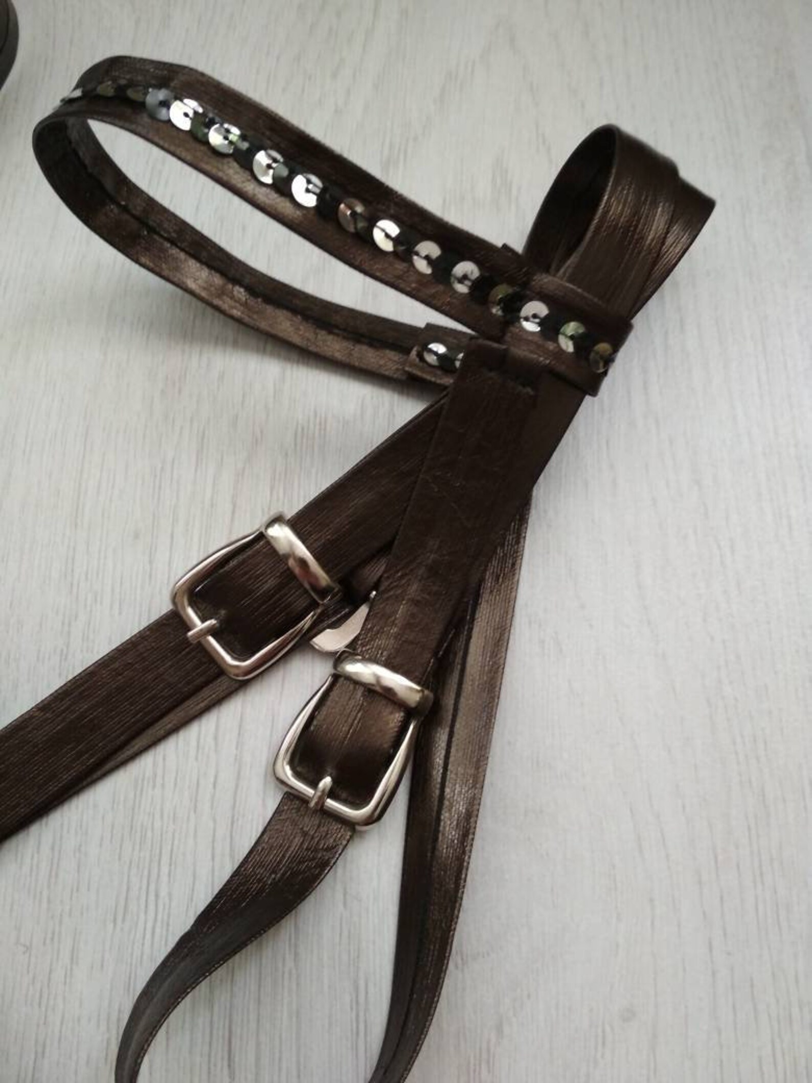 Brown Hobby Horse Bridle Accessories for Hobbyhorse Stick Etsy