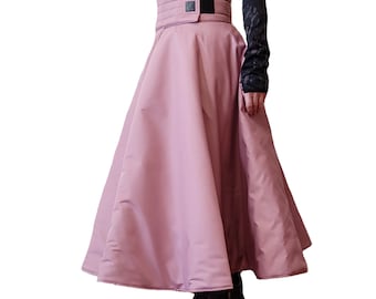 Equestrian riding skirt rose | Winter insulated riding gear for women
