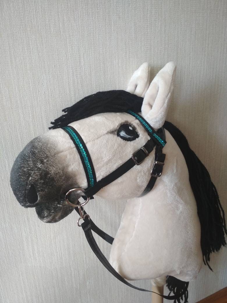 Hobby Horse bridle Hobbyhorse accessories Faux leather Etsy