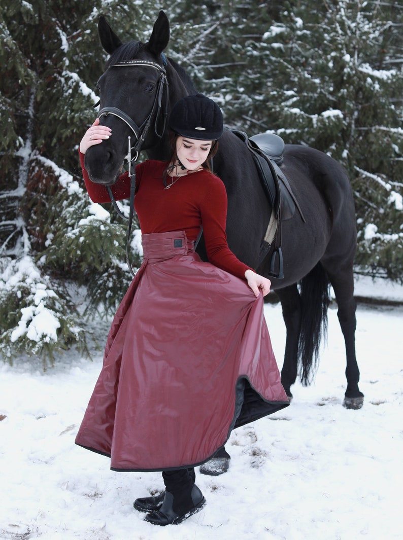 Riding skirt for women Equestrian clothes Riding gear for Etsy