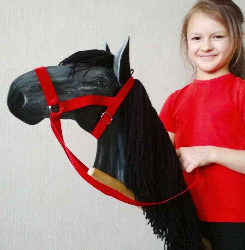 children's toy horse on a stick
