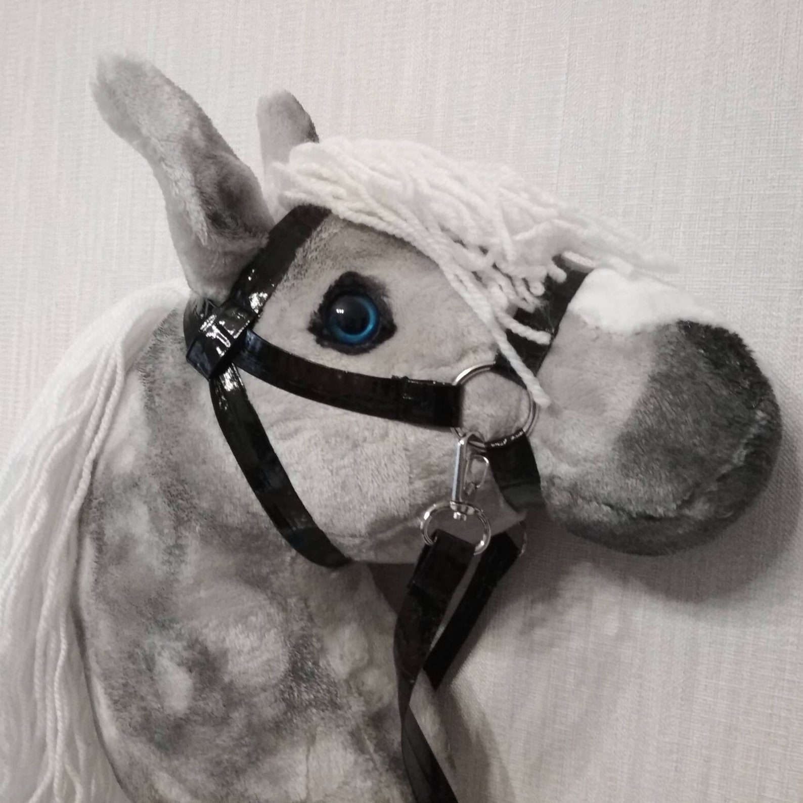 Gray Hobby Horse Steckenpferd Realistic Hobby Horse for Etsy