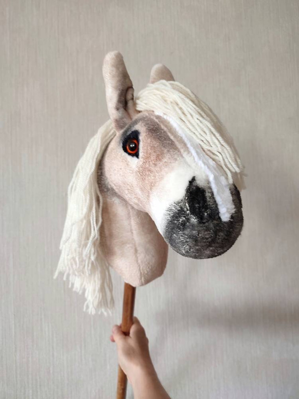 Realistic Stick Hobby Horse With Bridle for Kids From 3 Years Etsy