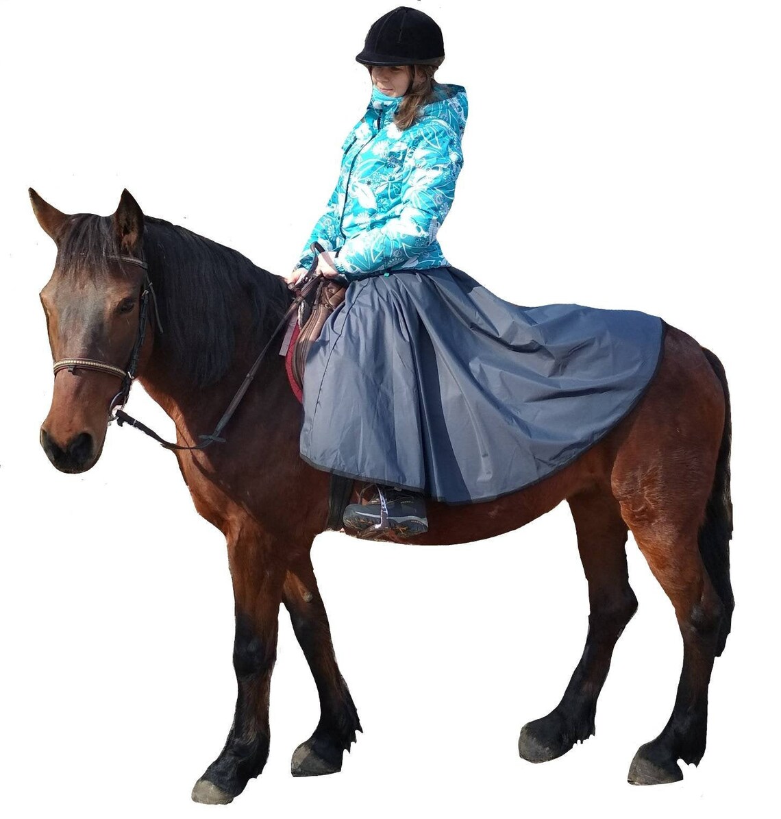 Rain skirt for horse riding Equestrian waterproof gear Etsy