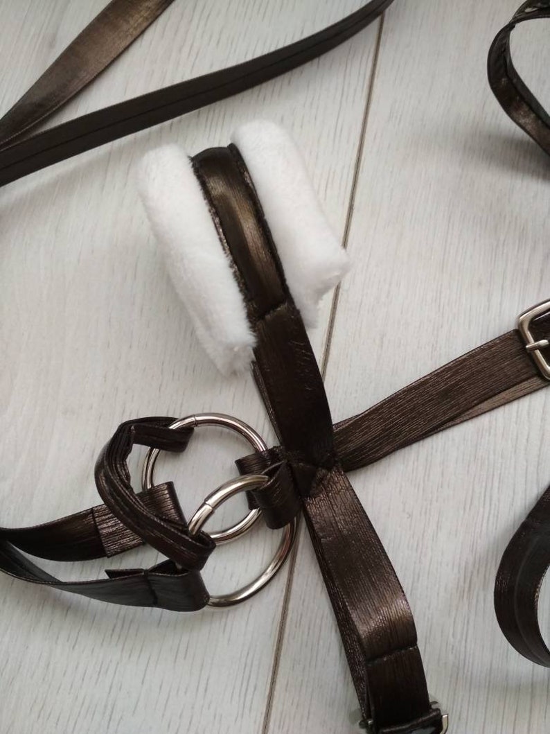 Brown Hobby Horse Bridle Accessories for Hobbyhorse Stick Etsy