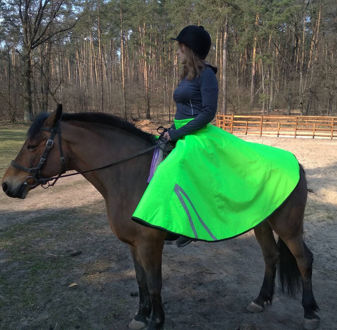 Horse Riding Safety Gear Riding Skirt for Women Equine Etsy