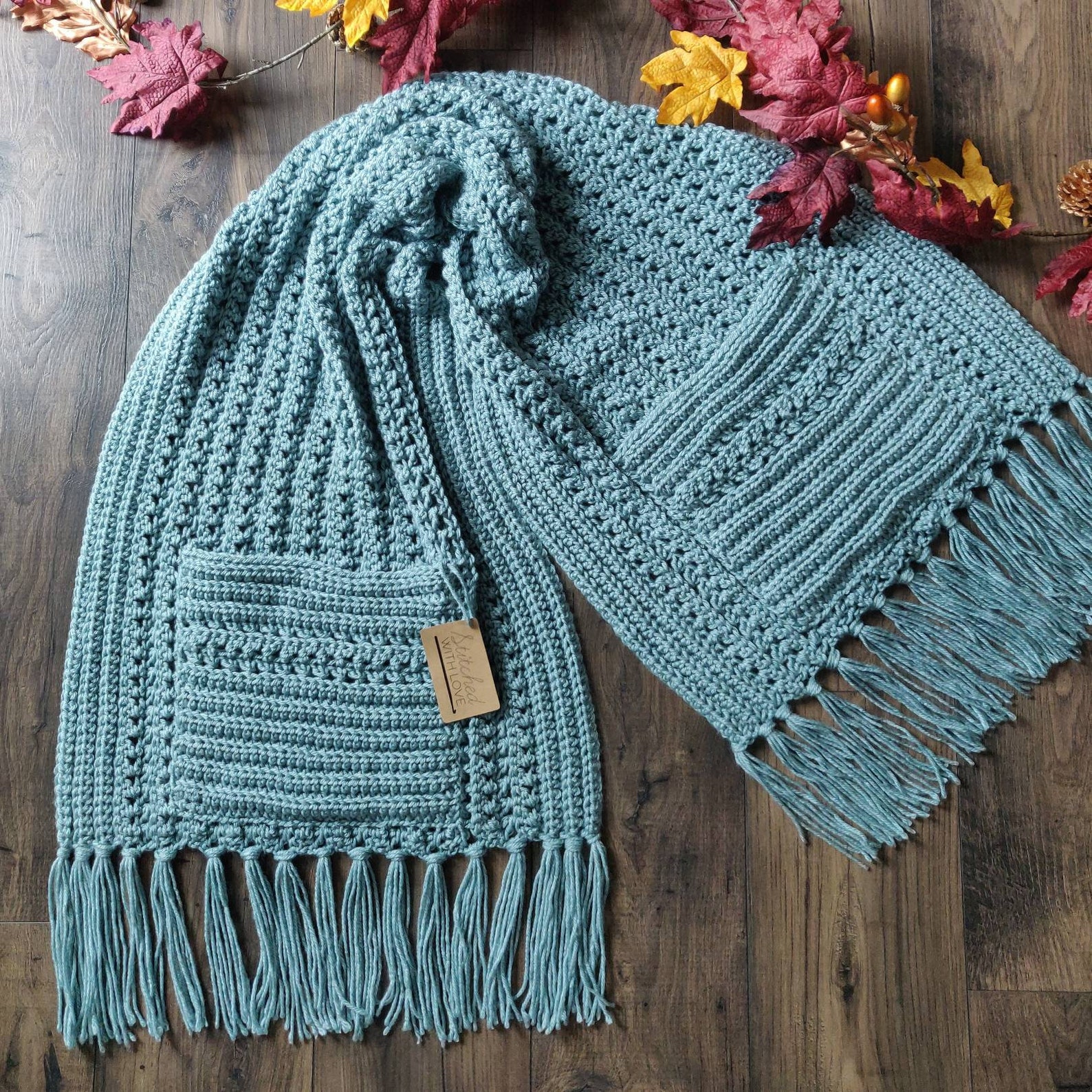 heated shawl with pockets