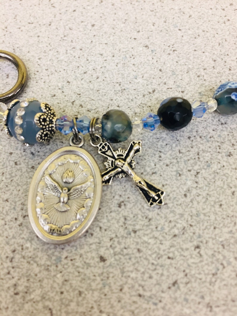 Catholic Rosary Bracelet Rosary Bracelet Catholic Prayer Etsy