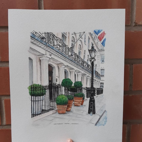 Venue or House Illustration - Original Watercolour Paintings