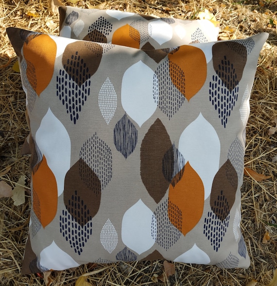 Cotton Cushion Covers 17 X 17 Double sided and One sided Neutral Color Cushion Etsy UK