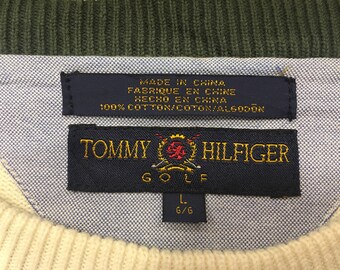 tommy hilfiger vintage tags