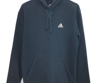 adidas hoodie with small logo