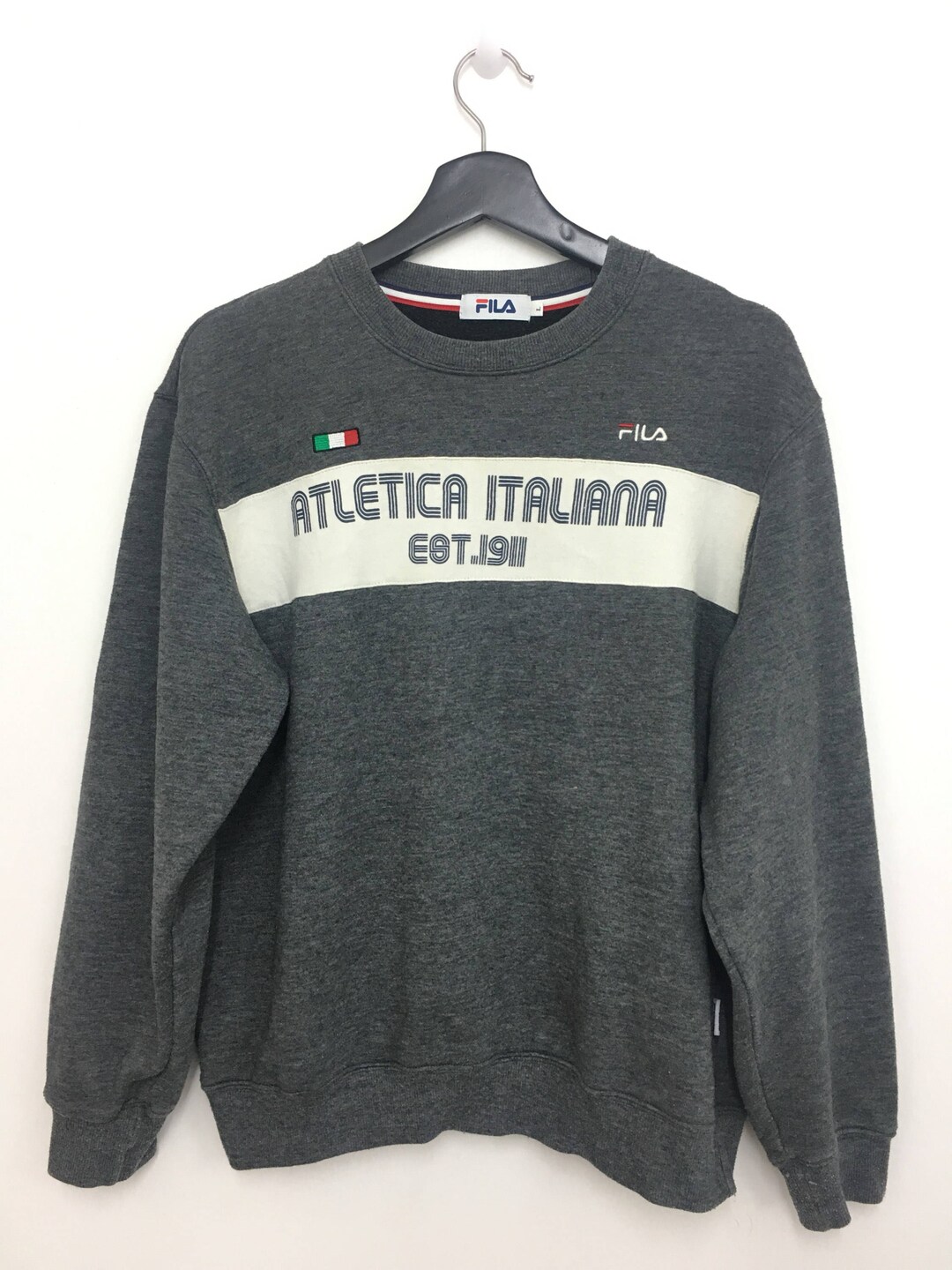 Sale FILA Atletica Italiana Sweatshirt Pullover Jumper Large Size on Tag Etsy