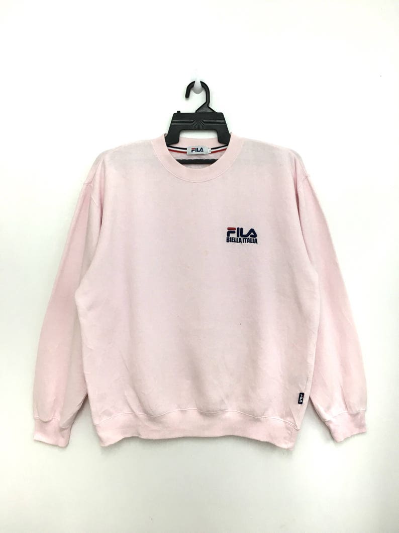 Fila Pink Cotton Sweatshirt