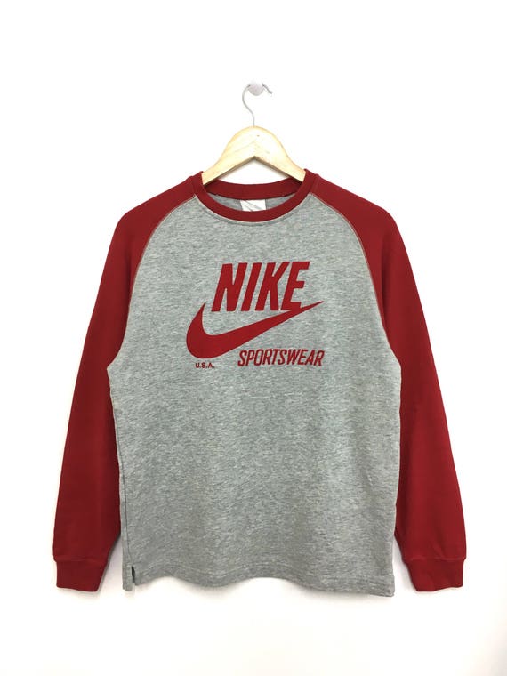 Buy Sale NIKE SPORTSWEAR Sweatshirt Pullover Color Block Small Online in  India - Etsy