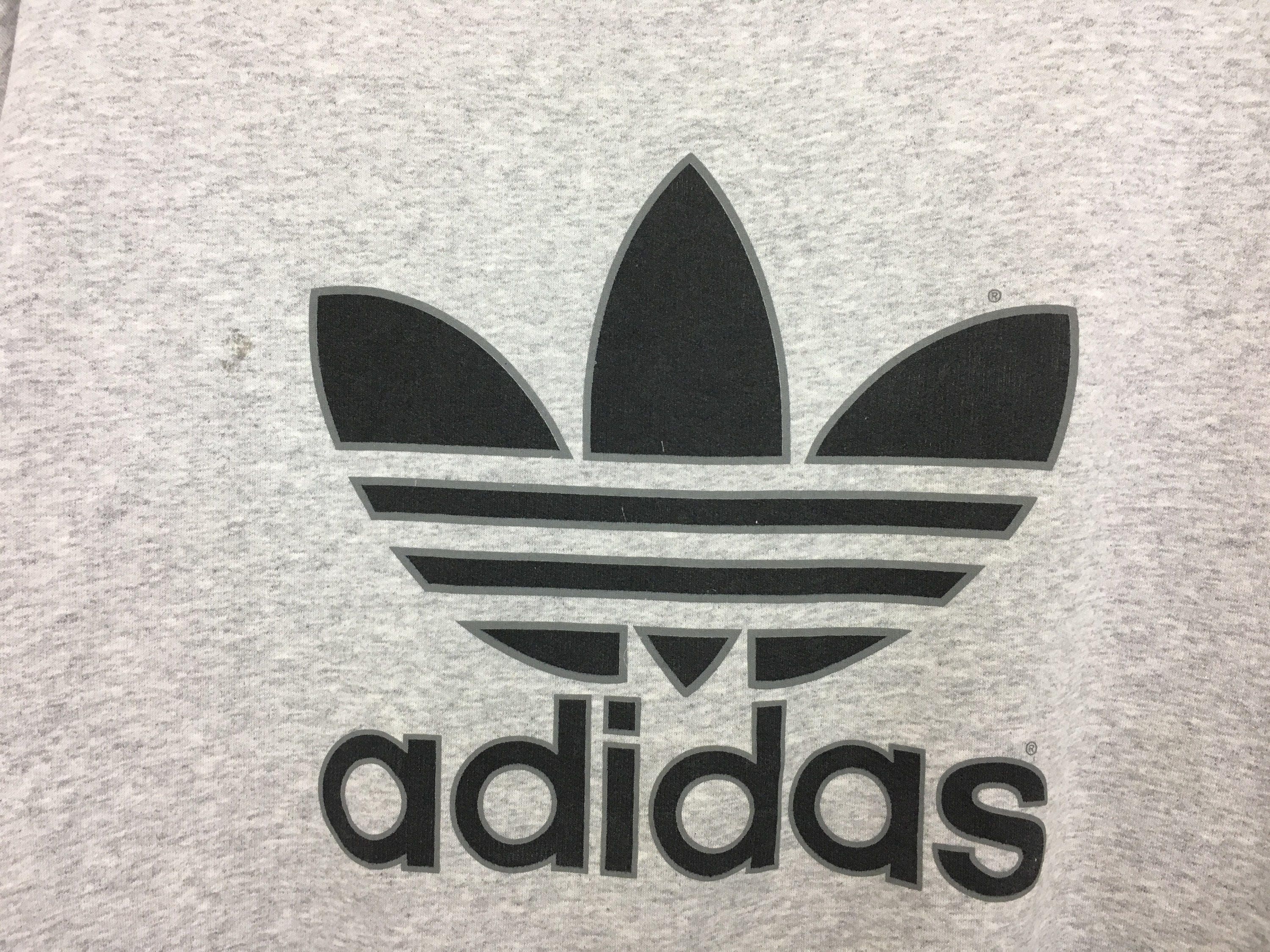 Made in Canada Vintage 80s 90s ADIDAS Trefoil Sweatshirt Big - Etsy