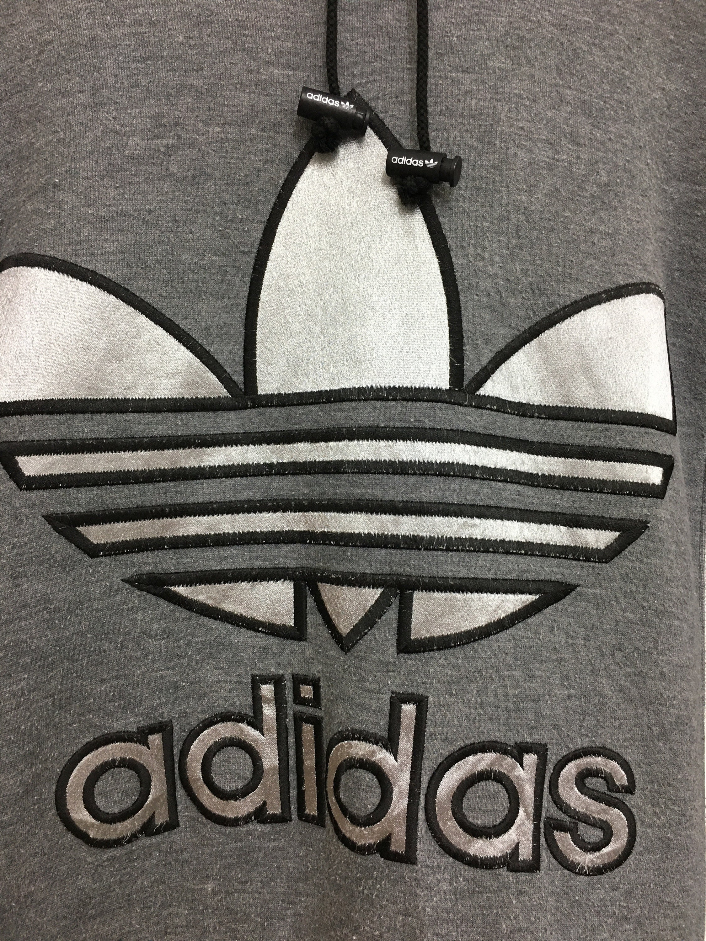 Rare!! Vintage ADIDAS Big Logo Sweatshirt Hoodie Nice Design Rare!! Vintage ADIDAS Big Logo Sweatshirt Hoodie Nice Design