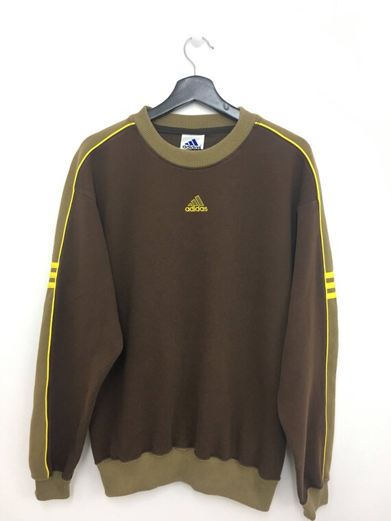 adidas striped jumper