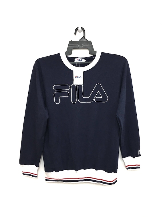 Deadstock With Tag FILA Jumper Pullover Etsy