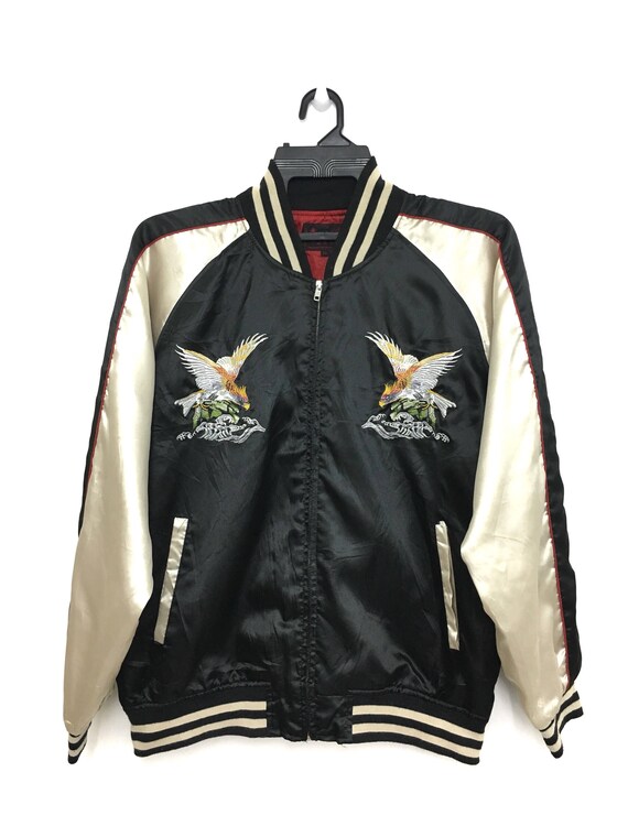 Vintage SUKAJAN Souvenir Japanese Jacket Traditional Style