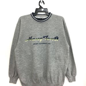 Mega Sale HANG TEN Sweatshirt Embroidery Logo Large Size on tag