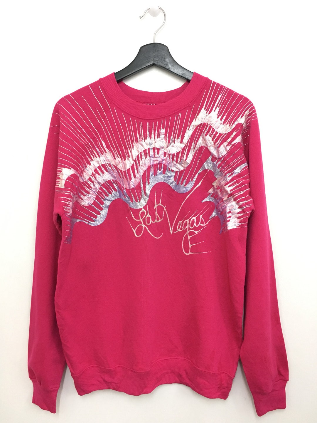 Very Rare Vintage 80s LAS VEGAS Sweater Sweatshirt Pullover - Etsy