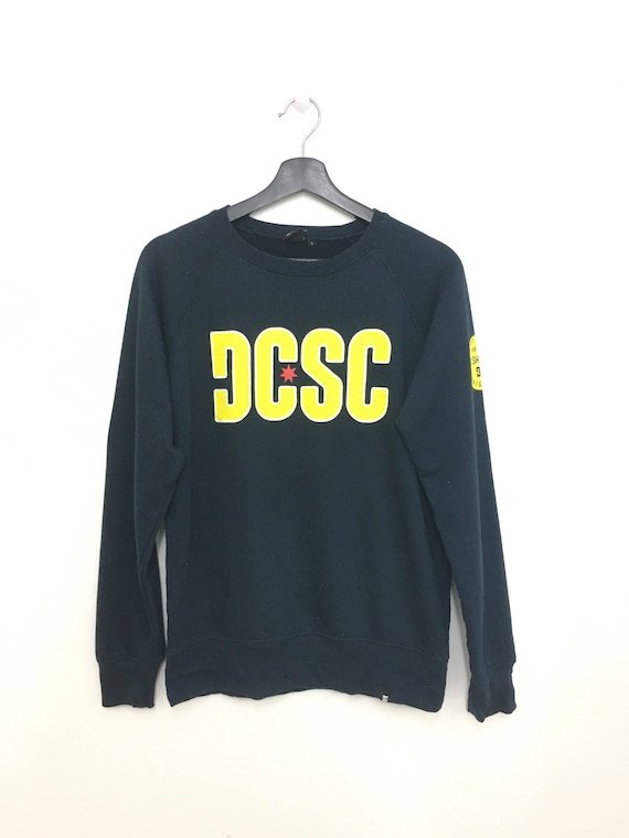 On Sale DC SHOE Sweatshirt Big Logo Skateboard Sm… - image 1