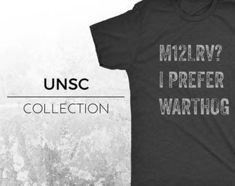 WARTHOG - Halo Geïnspireerd Shirt, Halo Shirt, Master Chief, Cortana, John 117, Spartan, Spartan 117, Video Game Shirt, Geek Shirt, Halo, Gamer
