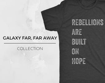 REBELLION - Star Wars Inspired Shirt, Rogue One, Jyn Erso, Sci-Fi, Geek Shirt, Star Wars Shirt, Star Wars, Rogue One Shirt, Rebellion Shirt1
