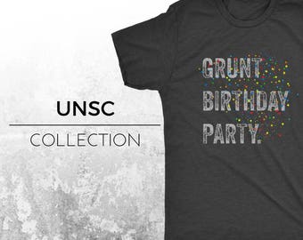 POP-YAY! - Halo Geïnspireerd Shirt, UNSC, Master Chief, Halo Shirt, Video Game Shirt, Cortana, Grunt, Covenant, Geek Shirt, Gamer Shirt, Video Game