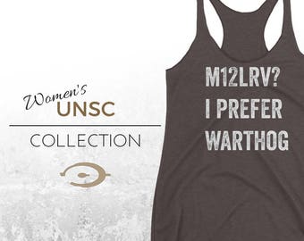WARTHOG Tank - Halo Inspired Women's Tank, Halo Shirt, Halo Tank, Master Chief, Cortana, John 117, Halo Tank, Spartan 117, Video Game Shirt