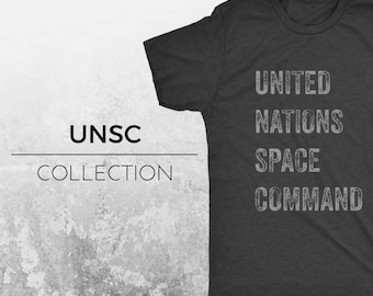 UNSC - Halo Inspired Shirt, Halo Shirt, Master Chief, John 117, Spartan 117, UNSC, Video Game Shirt, Gamer Shirt, Geek Shirt, Video Game