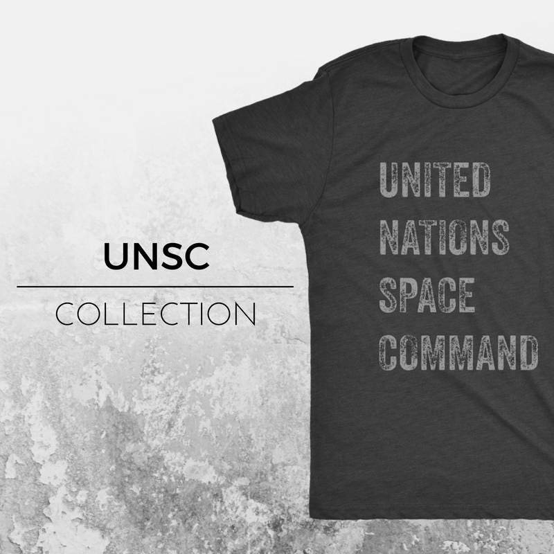 UNSC - Halo Geïnspireerd Shirt, Halo Shirt, Master Chief, John 117, Spartan 117, UNSC, Video Game Shirt, Gamer Shirt, Geek Shirt, Video Game