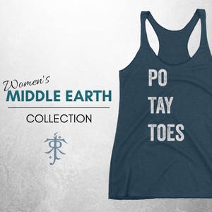 POTAYTOES Tank - Herr der Ringe inspiriert Frauen Tank, LotR Shirt, LotR Tank, Hobbit, Mittelerde, Sam Gamgee, Geek Shirt, Herr der Ringe