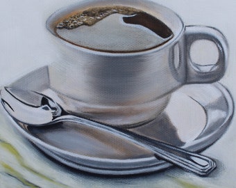 Coffee Cup Painting *PRINT* only