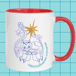 Neurodiverse Universe Mug, Autism Mug, Kindness Mug, Mental Health Mug, Comfort, Inclusive Mug, Coffee Cup, Neurodivergent Cup