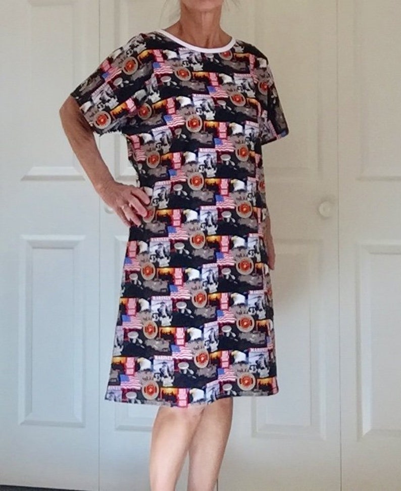 SmallMedium and 1X FREE SHIPPING U.S Marines Adult Hospital Gown 100/% Cotton. LargeXL