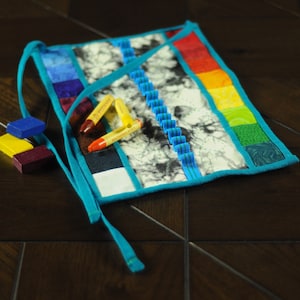Crayon Roll up, Stockmar Crayon Case, Waldorf Crayon Roll, Crayon Holder, Crayon Case, Crayon Roll, Crayon Wallet, Crayon Keeper