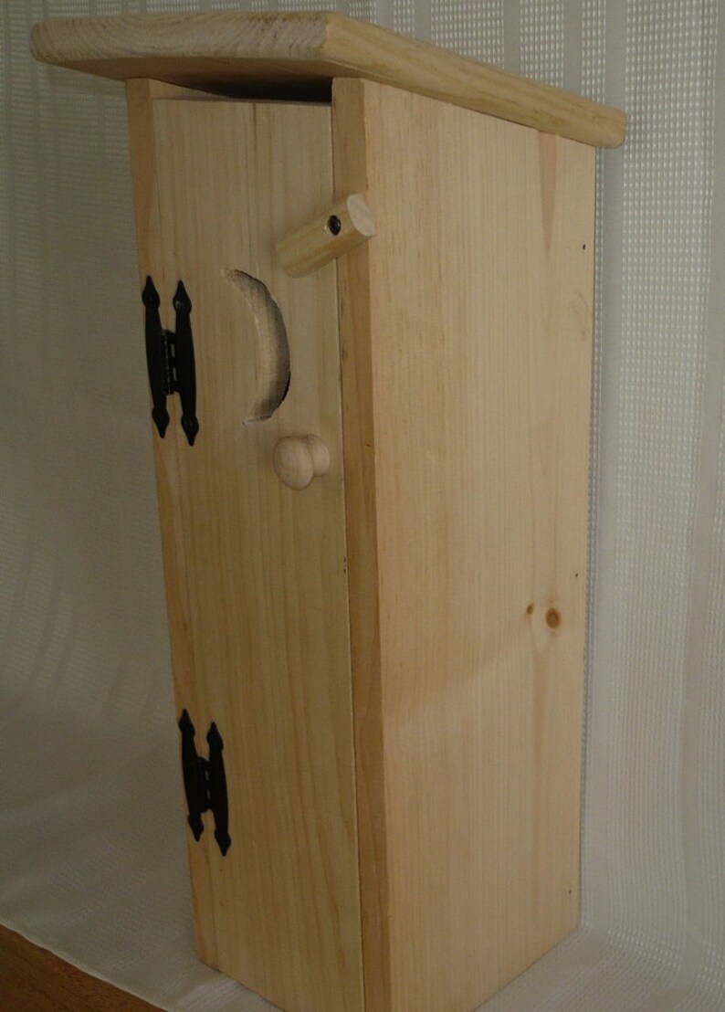 Pine Outhouse Toilet Paper Holder. This Unfinished Outhouse Etsy