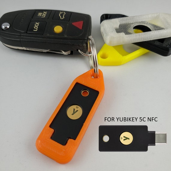 Yubikey 5C NFC Protective Holder, Protective Case, Protective Cover,  Protector for Storage or Travel 