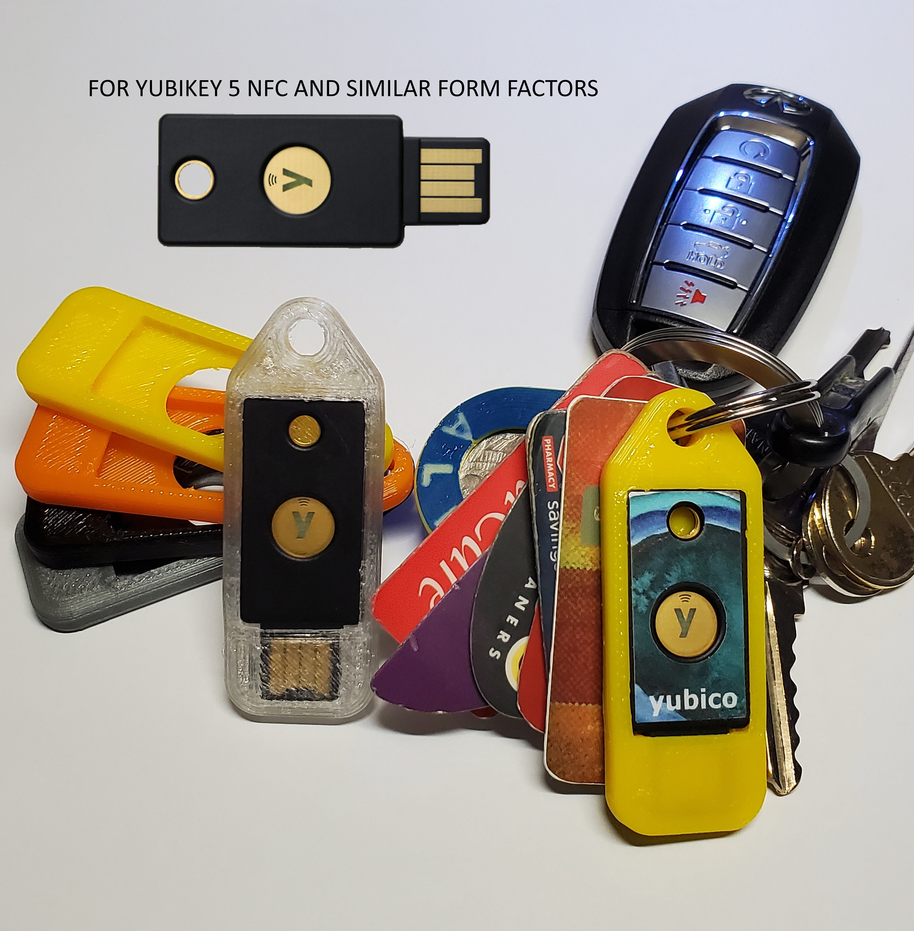 Yubico Yubikey 5 Holder - Etsy