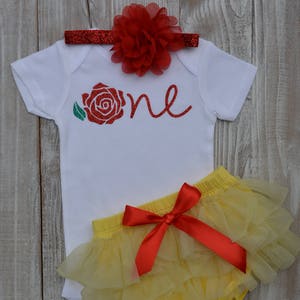 beauty and the beast baby outfit