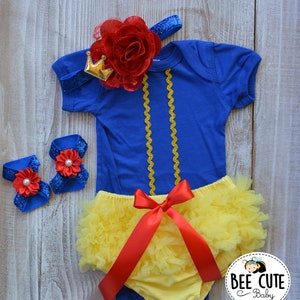 Belle Princess Disney Inspired Baby Costumeyellow Bodysuit Etsy Belle Princess Disney Inspired Baby Costumeyellow Bodysuit Etsy